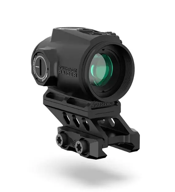 Raider 1X Green Brc Reticle Micro Prism Sight Black