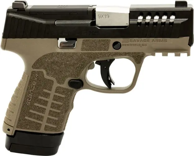 SAV 67064 STANCE XR MC9 9MM 3.2 13+1 FDE