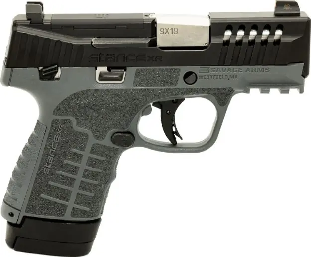 SAV 67059 STANCE XR MC9MS NS 9MM 3.2 13+1 GRY