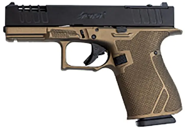 Glfa 19 Striker 9Mm 4" 15 Shot Black Slide Bronze Frame