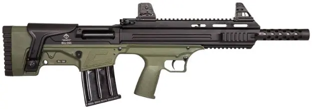 Ati Bulldog Bullpup 410 3" 18.5" 5Rd Black Green