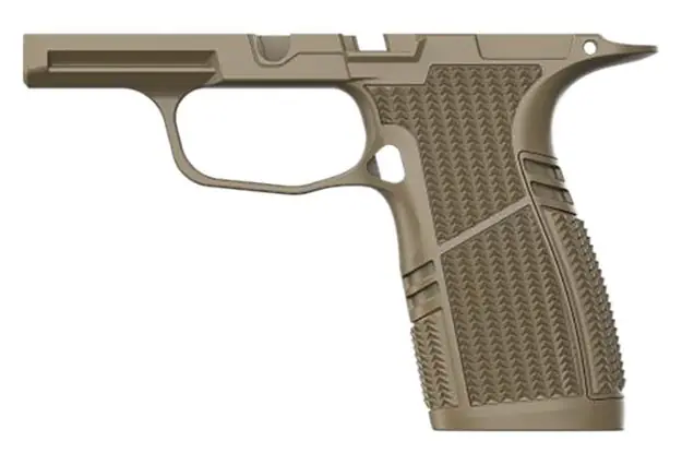 Tyrant Cnc Sig P365 Grip Module Snub Size Fde