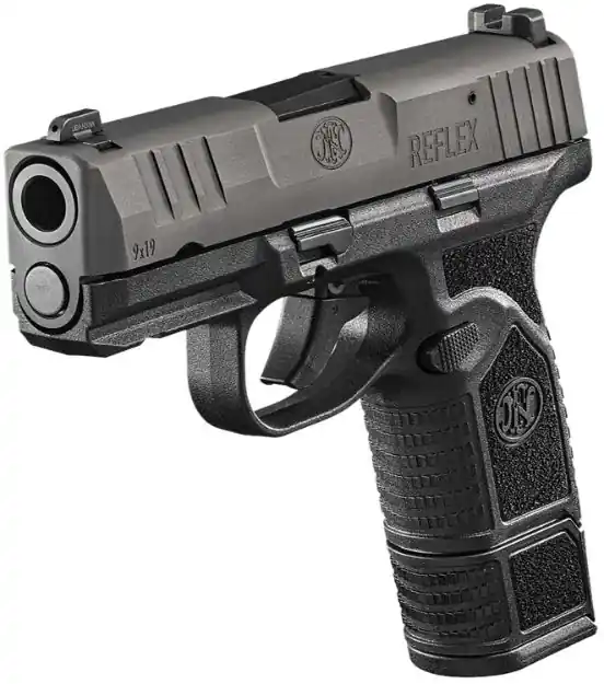 Fn Reflex 9Mm Luger 1-11Rd 1-15Rd Black Safety