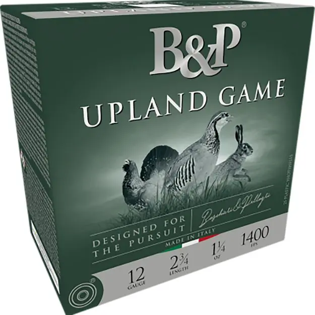 B&P 12B14UP6 UPLAND GAME 12G 1 1/4 OZ 25/10