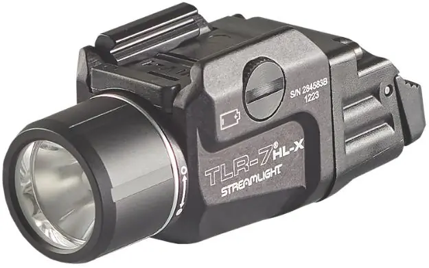 STL 69458 TLR-7 HL-X USB GUN LIGHT BLK