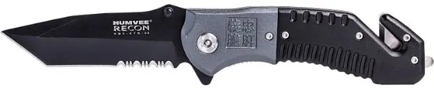CAMP HMV-KTR-08 UZI TAC RECON W/SPRING ASSIST BK