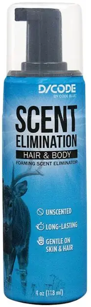 CODE OA1435 HAIR AND BODY FOAMING SCENT ELIMINATOR