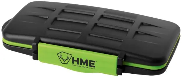 Hme Memory Card Storage Case Holds 12 Sd Cards