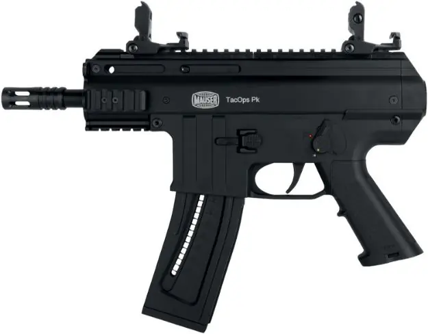 Bl Mauser Tacops Pk 22Lr 2-22-Rd Mags Black