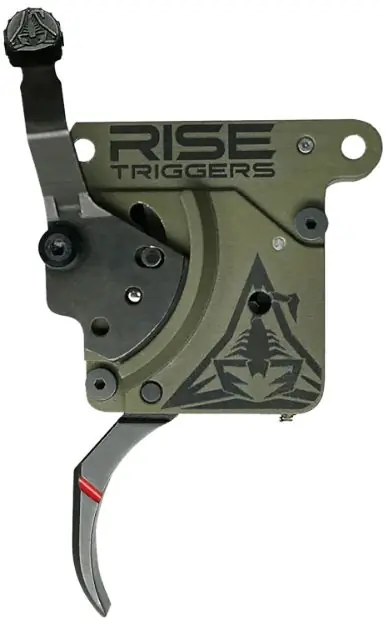 Rise Trigger Reliant Hunter Rem 700 2-5Lb Curved W/Bolt Rl