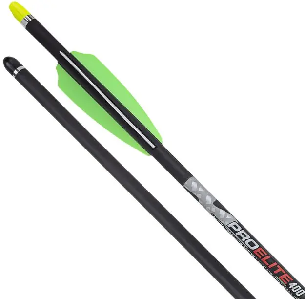 Tenpoint Xbow Arrow Pro Elite 400 20" Carbon Alpha Nock 6Pk