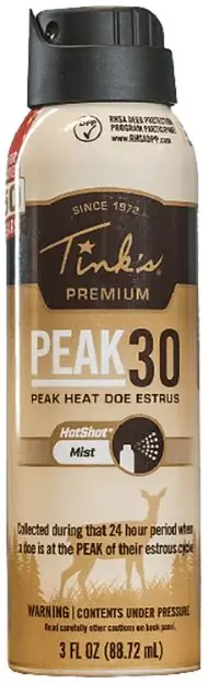 TINKS W5343 PEAK30 PREM DOE ESTRS 3OZ HTSHT MST