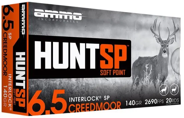 AMMOINC 65CM140SPA20 HUNT SP 65CR 140GR 20/10