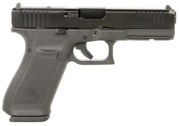 Glock 20 Mos 10Mm Gen5 Fixed Sights 10-Shot Black