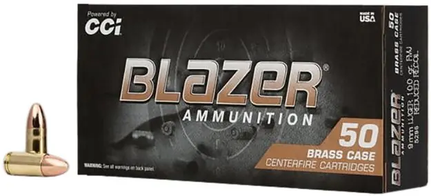 BLAZER BRASS 9MM 100GR FMJ 50/1000