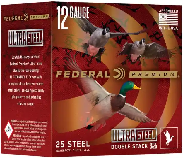 FED ULT STL 12GA 3" 1.25OZ BB 25/250