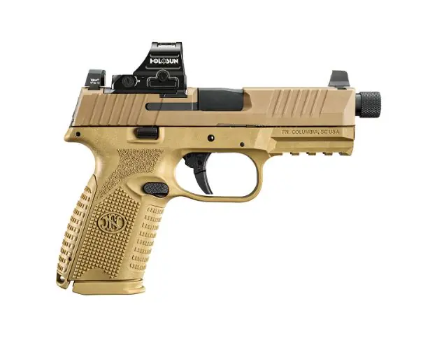 Fn 509M Tactical 9Mm Holosun 407C 2-10Rd Mags Fde
