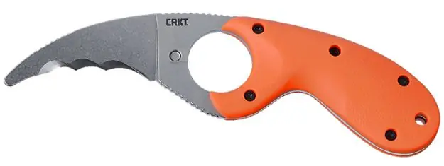 CRKT 2511ER BEAR CLAW 2.39 SER ORNG