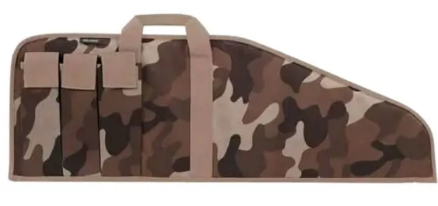 Bulldog Pitbull Tactical Case 38" Throwback Camo Hold 3 Mags