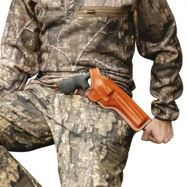 Desantis Dual Angle Hunter Hol Leather Rh S&W L Fr 4" Tan