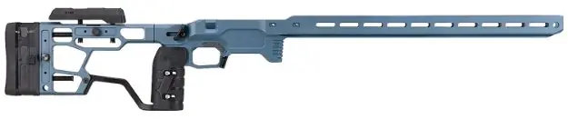 Acc Elite Chassis System For Rem 700 Sa Rh Titanium Blue