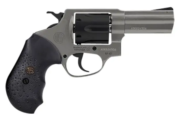 Rossi Rp63 357Mag 3" Tungsten Cerakote 6-Sh Rubber