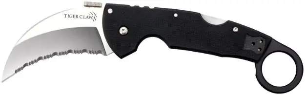 COLD 22KFS TIGER CLAW SERRATED 3"