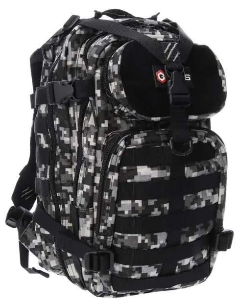 GPS T1611BOBGD TACT BUGOUT BAG GRY/DIG