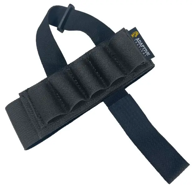 Adaptive Tactical Stock Mounted Shotshell Carrier Blk