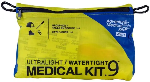 Arb Ultralight/Watertight .9 Medical Kit 1-4 Ppl/1-4 Days