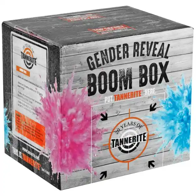 TANNERITE GENDER REVEAL BLUE