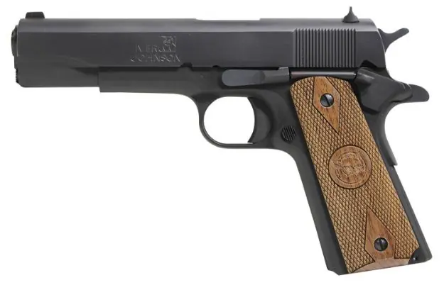Iver Johnson 1911A1 Standard 38 Super 5" Fs Matte Wood