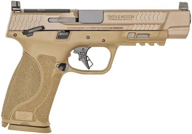 S&W*M&P9 13569 9M M2 THSF OR 5 17R FDE