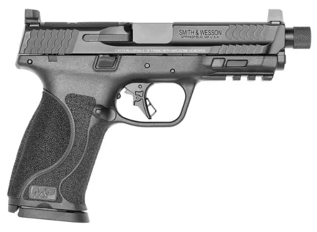 S&W*M&P9 13585 9M M2 THBRL OR 4.62 17R BLK