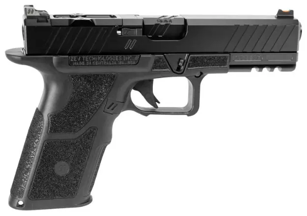 Zev Oz9 Standard Duty 9Mm 15Rd Standard Slide/Grip Black