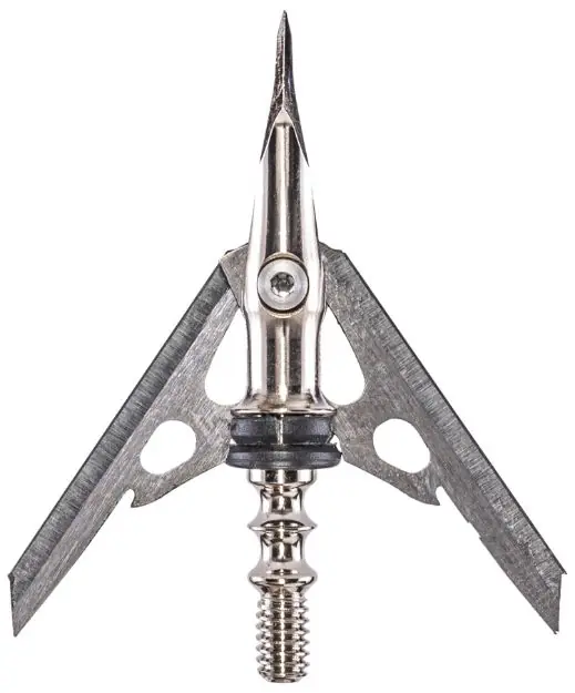 Rage Broadhead Hypodermic Xbow Nc 2-Blade 100Gr 2" Cut 3Pk