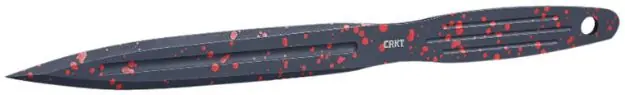 Crkt Onion Throwing Knives 6.25" Black/Red 3-Pack W/Shth