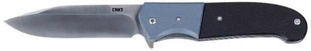 Crkt Ignitor Silver 3.48" Pln Edge Asstd Opening Satin/G10