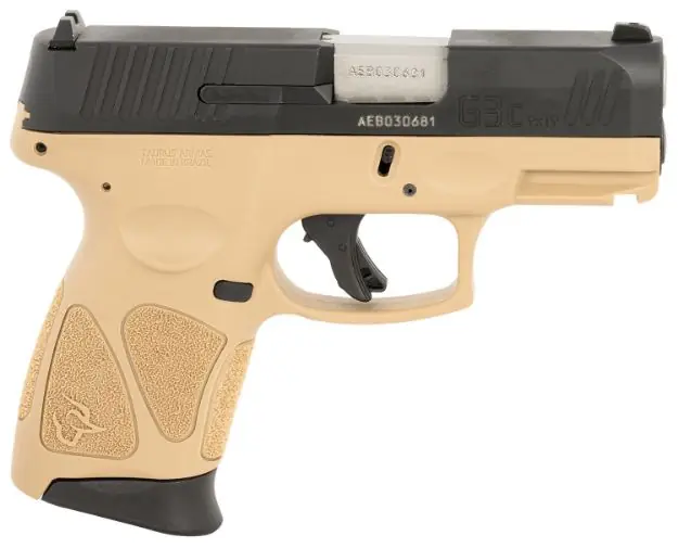 TAURUS G3C 9MM 3.2" 12RD TAN AS