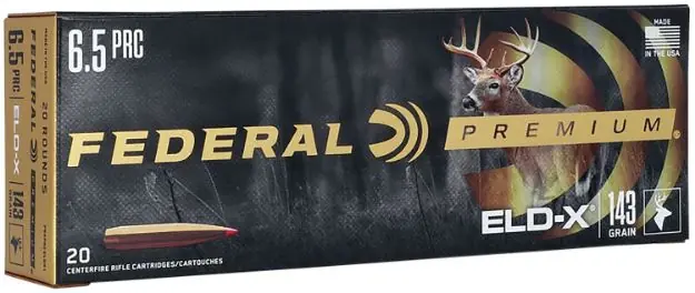 FED PREM 6.5PRC 143GR ELD-X 20/200