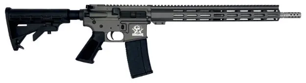 Glfa Ar15 Rifle 223 Wylde 16" S/S Bbl Tungsten Grey