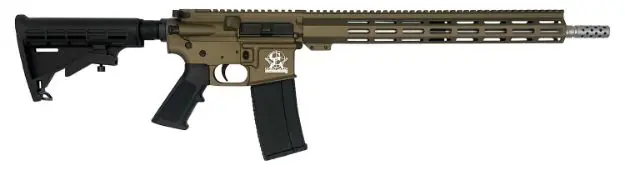 Glfa Ar15 Rifle 223 Wylde 16" S/S Bbl Bronze