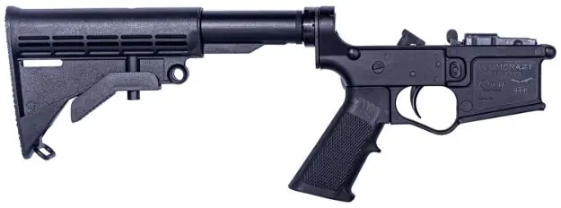 ET ARMS ETAGLOW201PCGENII PLUMCRAZY LOWER W/M4STK