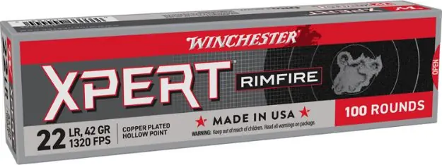 WIN XPERT22X 22LR T22 42 HP 100/20