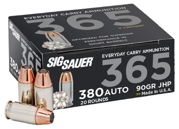 V-Crown 380 Acp 90Gr Jacketed Hollow Point 20/Box