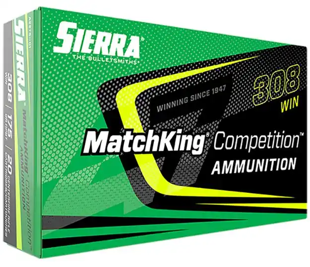 308 Winchester 175Gr Matchking Competition 20/Box