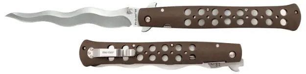 COLD 26SXK6 6" TI-LITE PLAIN KRIS FOLDING