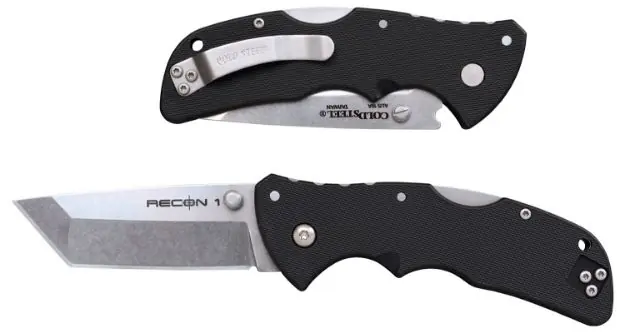 COLD 27BAT MINI RECON 1 TANTO PT 3" FOLDER