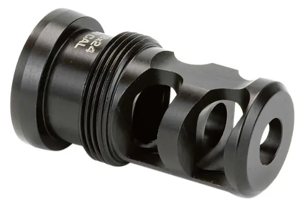 GRIFFIN TMPB30C5824 5/8X24 2 PORT BRAKE .30 CAL