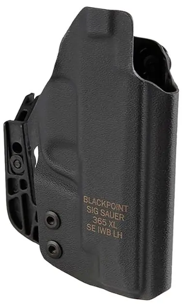 Left Hand P365xl Appendix Holster, Black